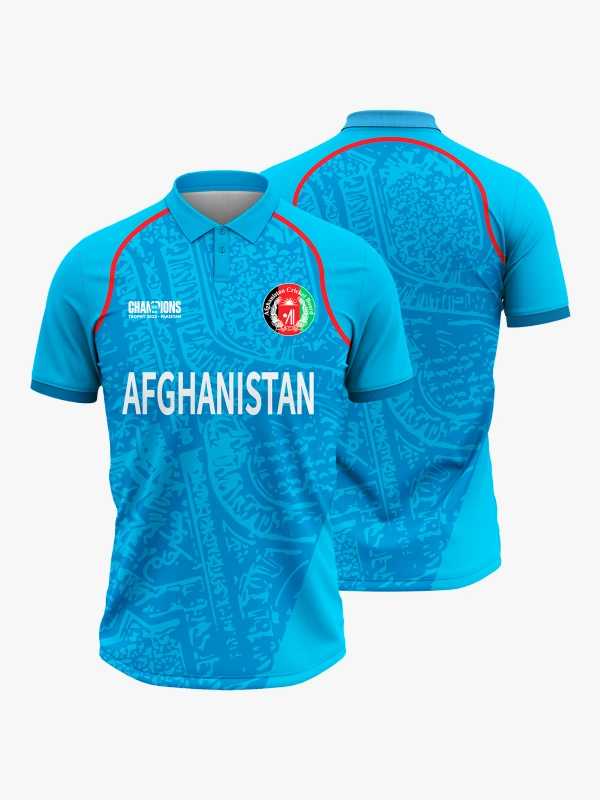 Afghanistan Champions Trophy Jersey 2025 – Fan Version Cricket Jersey-3 Shopsery