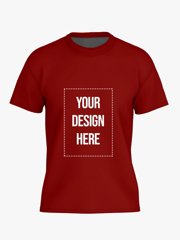 Custom T shirt Maroon Custom-T-shirt-Maroon