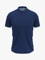 Custom Polo T-shirt Navy