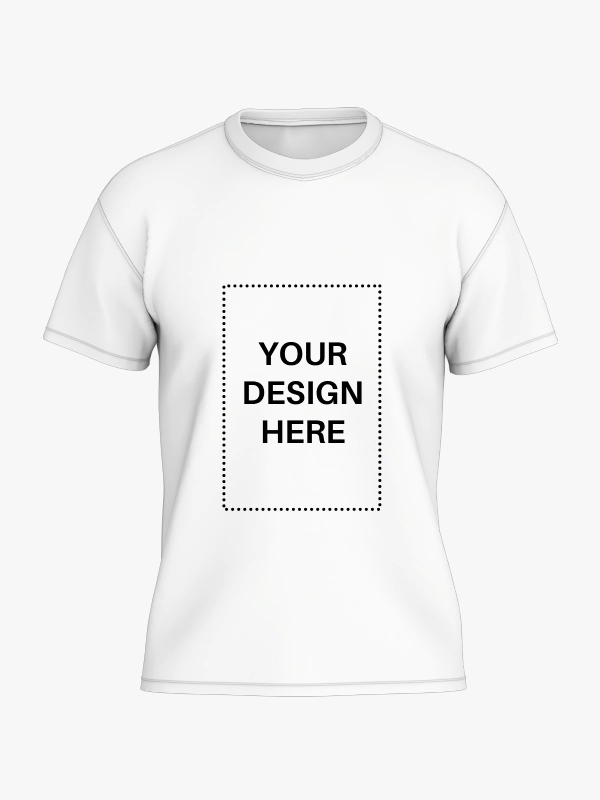 Round Neck T-shirt-7 Round-Neck-T-shirt White