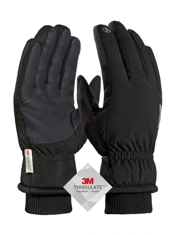 TRENDOUX Winter Gloves Black-1 TRENDOUX Winter Gloves Black