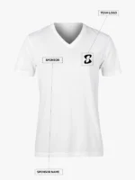 Custom V-Neck t Shirts Ultra Soft Add Your Text for Men & Women Unisex Cotton T Shirt