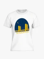 Sacramento Tower Bridge Night Graphic T-shirt