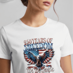 250 Years of Freedom Patriotic Eagle T-Shirt | We The People USA 250th Anniversary Graphic Tee