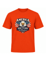 America 250 Years of Freedom Patriotic Eagle T-Shirt | USA 250th Anniversary 1776–2026 Graphic Tee - Image 14
