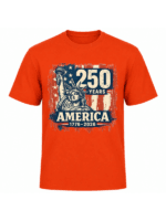 America 250 Years T-Shirt | Statue of Liberty USA 250th Anniversary Semiquincentennial 1776–2026 Patriotic Graphic Tee - Image 13