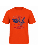 250 Years of Freedom Patriotic Eagle T-Shirt | USA Semiquincentennial American Flag 250th Anniversary Graphic Tee - Image 7