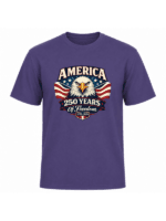America 250 Years of Freedom Patriotic Eagle T-Shirt | USA 250th Anniversary 1776–2026 Graphic Tee - Image 15