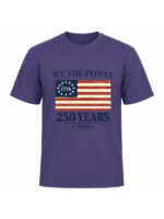 We The People 250 Years T-Shirt | USA 250th Anniversary American Flag 1776–2026 Graphic Tee - Image 6