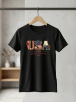 America 250 Years of Freedom Patriotic T-Shirt | USA Semiquincentennial 1776–2026 Graphic Tee - Image 8