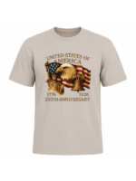 United States of America 250th Anniversary T-Shirt | Patriotic Eagle, Statue of Liberty & Liberty Bell 1776–2026 Graphic Tee - Image 14