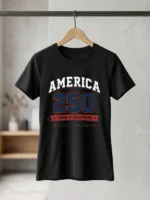 America 250 Years of Greatness T-Shirt | USA 250th Anniversary Patriotic Graphic Tee (1776–2026) - Image 6