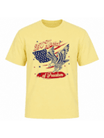 250 Years of Freedom Patriotic Eagle T-Shirt | USA Semiquincentennial American Flag 250th Anniversary Graphic Tee - Image 9