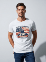 USA 250th Anniversary Patriotic T-Shirt | United States of America 1776–2026 Graphic Tee - Image 5