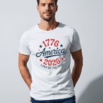 America 1776–2026 T-Shirt | Land of the Free USA 250th Anniversary  Patriotic Graphic Tee
