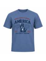 United States of America 250 Years of Freedom T-Shirt | Statue of Liberty USA 250th Anniversary 1776–2026 Patriotic Graphic Tee - Image 12