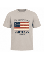 We The People 250 Years T-Shirt | USA 250th Anniversary American Flag 1776–2026 Graphic Tee - Image 9