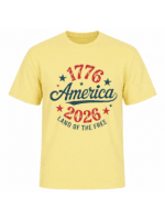 America 1776–2026 T-Shirt | Land of the Free USA 250th Anniversary  Patriotic Graphic Tee - Image 9