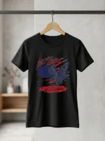 250 Years of Freedom Patriotic Eagle T-Shirt | USA Semiquincentennial American Flag 250th Anniversary Graphic Tee - Image 5