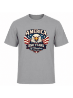 America 250 Years of Freedom Patriotic Eagle T-Shirt | USA 250th Anniversary 1776–2026 Graphic Tee - Image 11