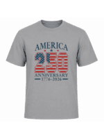 America 250 Anniversary T-Shirt | USA 250th Birthday Shirt | Semiquincentennial 1776–2026 Patriotic Graphic Tee - Image 9