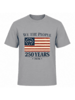 We The People 250 Years T-Shirt | USA 250th Anniversary American Flag 1776–2026 Graphic Tee - Image 12