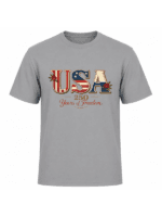 America 250 Years of Freedom Patriotic T-Shirt | USA Semiquincentennial 1776–2026 Graphic Tee - Image 10