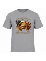 United States of America 250th Anniversary T-Shirt | Patriotic Eagle, Statue of Liberty & Liberty Bell 1776–2026 Graphic Tee - Image 10
