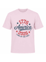 America 1776–2026 T-Shirt | Land of the Free USA 250th Anniversary  Patriotic Graphic Tee - Image 7