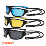 Shopsery Polarized Sports Sunglasses for Men 3 Pack Combo – UV400 Protection | HD Polarized Driving, Fishing & Cycling Sunglasses - Image 7