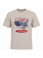 250 Years of Freedom Patriotic Eagle T-Shirt | USA Semiquincentennial American Flag 250th Anniversary Graphic Tee - Image 14